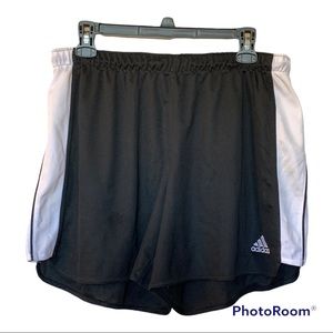 Adidas Climalite Black and White Athletic Shorts Size Large